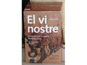 Vi "Vi nostre" Bag-in-box 5l Negre