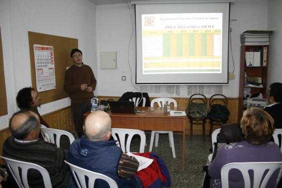 Bona participaci&oacute; a la xerrada "Actualitat i futur de les subvencions agr&agrave;ries"
