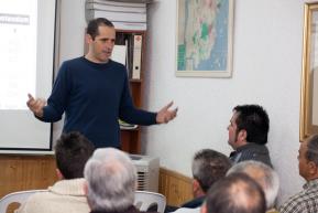 Gran &eacute;xito de la charla "Agricultura ecol&ograve;gica: Gesti&oacute; de la parcel&middot;la i maneig del s&ograve;l"