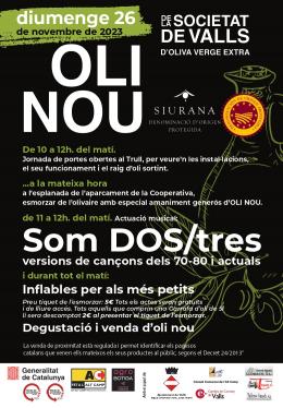 Torna la festa de l'Oli Nou, que se celebrarà el darrer diumenge de novembre