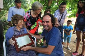Josepa Pujol Su&ntilde;&eacute;, s&ograve;cia centen&agrave;ria de la Societat Agr&iacute;cola
