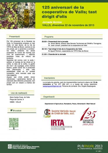 &nbsp;Activitats per celebrar la FESTA DE L'OLI NOU