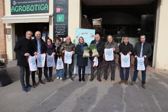 La Societat Agrícola de Valls, present de nou en la Gran Festa de la Calçotada.